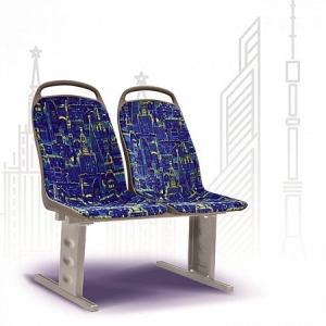 Антивандальное пассажирское сиденье для трамваев